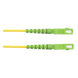 PANDUIT F913RANANSNM001 - Jumper de Fibra Óptica / Monomodo OS2 9/125 / SC/APC-SC/APC Simplex / OFNR Riser / Amarillo / 1 m (3.28 ft) | SIERRA STORE