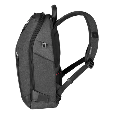 Mochila Urbana / Nylon-Cuero / 17L / Laptop 14" / 42x19x30 cm / 1.1 kg / 138x75x118 in | SIERRA STORE