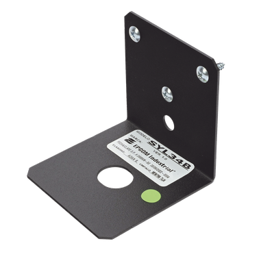 EPCOM INDUSTRIAL SYL34B - Montaje de Acero Tipo "L" Negro con Perforación 3/4" y Pintura Horneada | SIERRA STORE