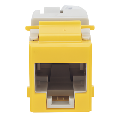 SIEMON U6-K05NS - Jack Keystone Cat6 UTP / 250 MHz / Amarillo / -10 a 60°C / 22-24 AWG / T568A/B | SIERRA STORE