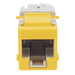 SIEMON U6-K05NS - Jack Keystone Cat6 UTP / 250 MHz / Amarillo / -10 a 60°C / 22-24 AWG / T568A/B | SIERRA STORE