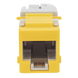 SIEMON U6-K05NS - Jack Keystone Cat6 UTP / 250 MHz / Amarillo / -10 a 60°C / 22-24 AWG / T568A/B | SIERRA STORE