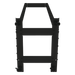 LINKEDPRO BY EPCOM LP2PMR45U - Rack Móvil de Acero de 2 Postes, 45 UR, Incluye 4 Ruedas Uso Rudo | SIERRA STORE