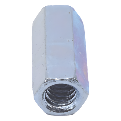 Cople Hexagonal Rosca UNC / 6.5 mm (1/4") / Acero Estructural / Galvanizado Electrolítico | SIERRA STORE