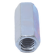 Cople Hexagonal Rosca UNC / 6.5 mm (1/4") / Acero Estructural / Galvanizado Electrolítico | SIERRA STORE