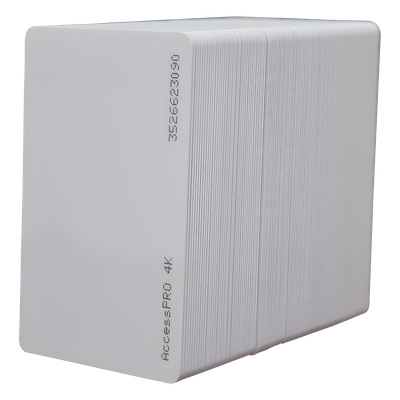 ACCESSPRO ACCESS-CARD-M4K - Tarjeta MIFARE Classic / 13.56MHz / 4KB / PVC Imprimible / ISO CR80 / UID 34 Bits | SIERRA STORE