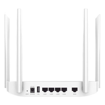 Router Inalámbrico Wi-Fi 5 802.11ac 1.27 Gbps, doble banda, MU-MIMO 2x2:2, servidor VPN con administración desde la nube gratuita o | SIERRA STORE