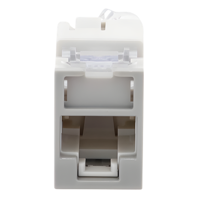 SIEMON U5-H04NS - Jack de Cobre Cat5e / UTP / Montaje Híbrido Plano y Angulado / Terminación T568A/B / UL94 V-0 / -10 a 60°C | SIERRA STORE