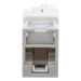 SIEMON U5-H04NS - Jack de Cobre Cat5e / UTP / Montaje Híbrido Plano y Angulado / Terminación T568A/B / UL94 V-0 / -10 a 60°C | SIERRA STORE