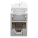 SIEMON U5-H04NS - Jack de Cobre Cat5e / UTP / Montaje Híbrido Plano y Angulado / Terminación T568A/B / UL94 V-0 / -10 a 60°C | SIERRA STORE