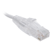 LINKEDPRO BY EPCOM LP-UT6-100-WH28 - Cable de Parcheo Slim UTP Cat6 / 1 Metro (3.28 Pies) / 28 AWG / Blanco / 1 Gbps+ | SIERRA STORE