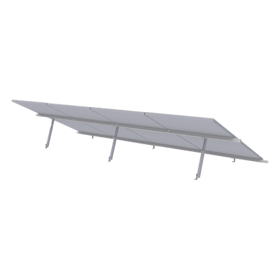 Montaje para Panel Solar, Riel de 4400mm para Módulos con Espesor de 35mm, Velocidad de Viento Máx. 136km/h | SIERRA STORE