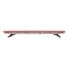 Barra de Luces LED / 47" (118 cm) / 124 LED Hyperlux / Dual Color Rojo/Claro / Control de Tráfico Ámbar / 45 Patrones / Montaje Gancho | SIERRA STORE