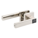 Manija Electrónica Biométrica / 30 Usuarios / Reversible Izquierda o Derecha / Níquel Satinado / Pilas AAA / Pestillo Anti-Tarjeta | SIERRA STORE