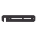 PANDUIT FR6TRBE12 - Soporte de Montaje a Techo / Canaletas FiberRunner 4x4 y 6x4 / Varilla Roscada 1/2" / Acero Negro | SIERRA STORE