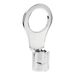 Terminal de Compresión Tipo Ojo / Calibre 6 AWG / Orificio 1/4" (6.4 mm) / Sin Aislamiento / Cobre Estañado / Paquete 25 Piezas | SIERRA STORE