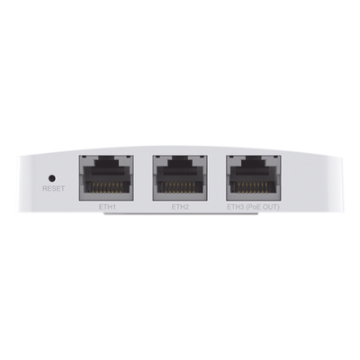 Punto de acceso Omada doble banda 802.11ac, PoE 802.3af/at, MU-MIMO, MIMO 2x2 diseño placa de pared con tres puertos adicionales | SIERRA STORE