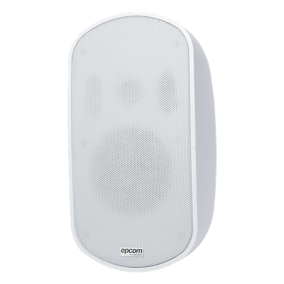 Altavoz de 2 Vías de Pared / 5.25" / 3 - 50W / 70V/100V / 8 Ohms / Rejilla de Hierro / Blanco | SIERRA STORE