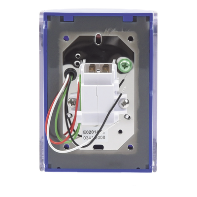 Botón Multipropósito / Superficie / Azul / Tapa Policarbonato / Antiactivación Accidental / Bocina Pre Alarma / Restablecimiento con | SIERRA STORE