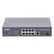 Switch no Administrable 8 puertos 10/100 PoE 802.3af/at 135W, 1 puerto Uplink 10/100/1000 y 1 SFP 100/1000 para escritorio | SIERRA STORE