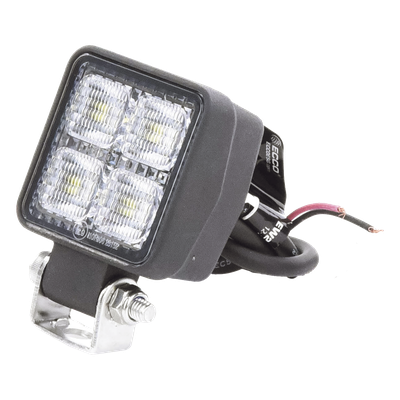 Luz de Trabajo LED / 800 Lúmenes / 4 LEDs 10 W / Alcance 75 m (246.1 ft) / 12-24 VCD / IP67 e IP69K | SIERRA STORE