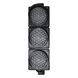 ACCESSPRO PRO-LIGHT-LEDT10 - Semáforo LED / Tricolor Rojo-Verde-Amarillo / 100 mm / 110 VCA / IP65 / 100,000 h | SIERRA STORE