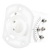 HIKVISION DS-PRB-1110 - Montaje de Pared para Radar / Metal / 200 x 130 x 115 mm / 0.8 kg / Blanco / 7.87 x 5.12 x 4.53 in | SIERRA STORE
