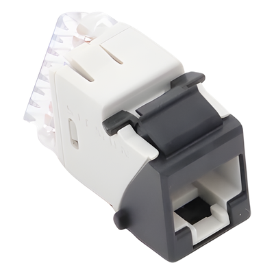 SIEMON U6-K01NS - Jack Keystone Cat6 UTP / Terminación 110 / Diseño Lineal / Color Negro / -10 a 60 °C / UL 94 V-0 | SIERRA STORE