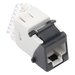 SIEMON U6-K01NS - Jack Keystone Cat6 UTP / Terminación 110 / Diseño Lineal / Color Negro / -10 a 60 °C / UL 94 V-0 | SIERRA STORE