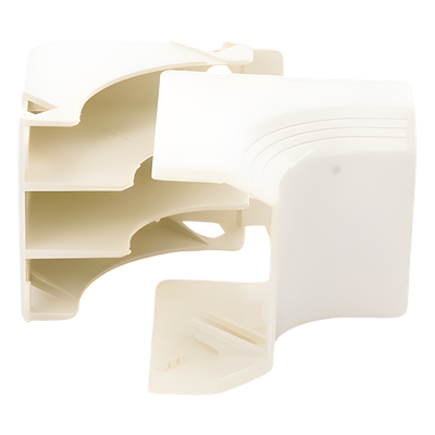 PANDUIT T45ICIW - Esquinero Interior para Canaleta / PVC Rígido / UL94V-0 / 0 a 50°C / Blanco Mate / Voz, Video, Fibra Óptica | SIERRA STORE