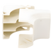 PANDUIT T45ICIW - Esquinero Interior para Canaleta / PVC Rígido / UL94V-0 / 0 a 50°C / Blanco Mate / Voz, Video, Fibra Óptica | SIERRA STORE