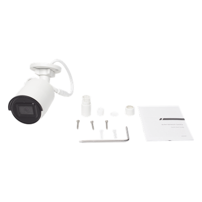 EPCOM XB24S - Cámara Bala IP / 4 Megapixel / Lente 2.8 mm / IR EXIR 40 m (131.2 ft) / WDR 120 dB / IP67 / PoE / Audio / AcuSense | SIERRA STORE