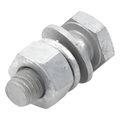 Tornillo estructural / Grado A325 / 1/2 x 1-1/2 pulg / Cabeza hexagonal / Tuerca plana / Galvanizado | SIERRA STORE