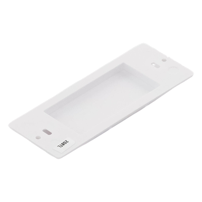 Inserto Ciego para Placa de Pared / Instalación a Presión / 2 a 6 Espacios / Blanco Brillante | SIERRA STORE