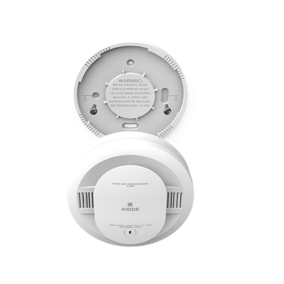 Alarma Combinada de Humo y CO / Sensor Fotoeléctrico y Electroquímico / Alimentación por Baterías AA / Función Hush / Vida Útil 10 Años | SIERRA STORE