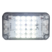 Luz de Advertencia LED / 7x4" / 66 LED / 12 VCC / 1 A / 10 Patrones de Destello / Luz de Trabajo Integrada | SIERRA STORE