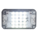 Luz de Advertencia LED / 7x4" / 66 LED / 12 VCC / 1 A / 10 Patrones de Destello / Luz de Trabajo Integrada | SIERRA STORE