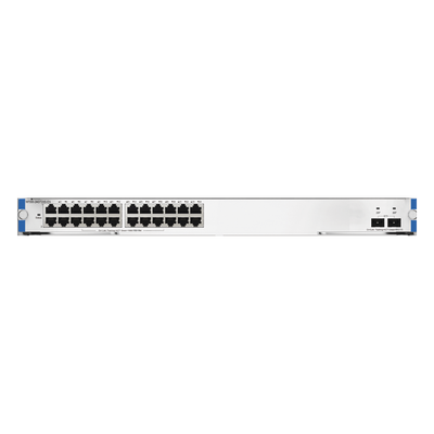 Tarjeta Switch / 24 Puertos RJ45 / 2 Puertos SFP+ LC / 10 Gbps / Diseño Rack | SIERRA STORE