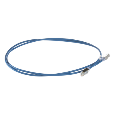 PANDUIT STP28X15MBU - Patch Cord Cat6A / S/FTP Blindado / 28 AWG Diámetro Reducido / CM/LS0H / 15 m (49.21 ft) / Azul | SIERRA STORE