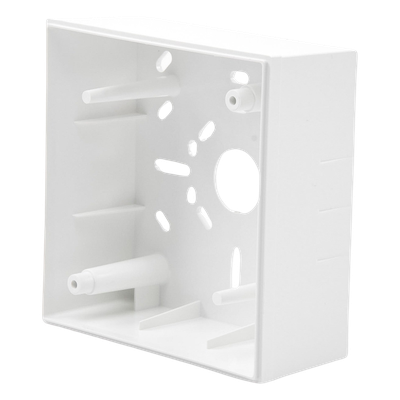 Caja de Montaje para Módulos / 108 x 108 x 38 mm / Color Blanco / Compatible W-MMF y W-CRF | SIERRA STORE