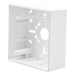 Caja de Montaje para Módulos / 108 x 108 x 38 mm / Color Blanco / Compatible W-MMF y W-CRF | SIERRA STORE