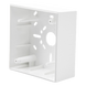 Caja de Montaje para Módulos / 108 x 108 x 38 mm / Color Blanco / Compatible W-MMF y W-CRF | SIERRA STORE