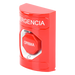 Botón de Emergencia / Acción Mantenida / Girar para Restablecer / LED Multicolor / Texto Español / ADA / Anti-Vandálico | SIERRA STORE
