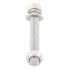 Tornillo de acero inoxidable / M8 x 65 mm / 0.26 x 2.13 pulgadas / Montaje de módulos fotovoltaicos / Resistente a corrosión | SIERRA STORE