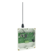 Transmisor Inalámbrico / 2 Contactos Secos NA / Alcance 2500 m (8202.1 ft) / 433.92 MHz / Antena 190 mm / -20°C a +80°C | SIERRA STORE