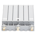EPCOM INDUSTRIAL SYS-4533-3PV2 - Duplexer UHF / 6 Cavidades / 470-490 MHz / 50 Watt / 5 MHz Separación / 80 dB Aislamiento / BNC | SIERRA STORE
