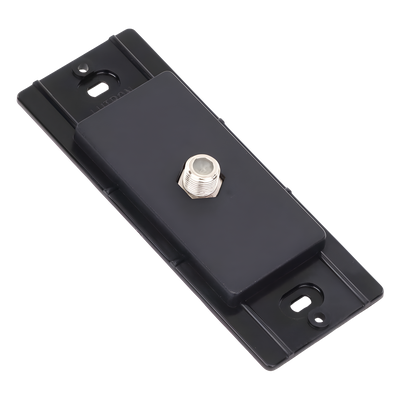 Salida de Pared Coaxial / Conector Tipo F 75 Ω / Apertura Designer / Sin Derating / Acabado Satinado Midnight | SIERRA STORE