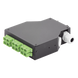 LINKEDPRO BY EPCOM LP-RDSCASM - Distribuidor de Fibra Óptica / Riel DIN / 6 Acopladores SC/APC Dúplex Monomodo / Charola 24 Fusiones / | SIERRA STORE
