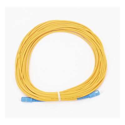 LINKEDPRO BY EPCOM LPSM3SCUSCUS20 - Jumper de Fibra Óptica / Monomodo OS2 G.652D / SC/UPC - SC/UPC / Simplex / 20 m (65.6 ft) / 3 mm | SIERRA STORE