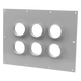 Placa Pasamuro / 6 Botas de 4 Pulgadas / Diseño Industrial / Material Anticorrosivo / Estructura Modular | SIERRA STORE